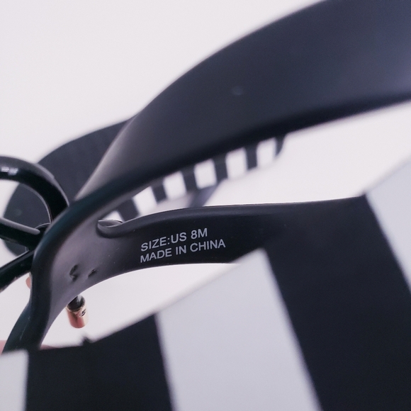 Kate Spade Chunky Wedge Striped Thong Sandals - Picture 6 of 6